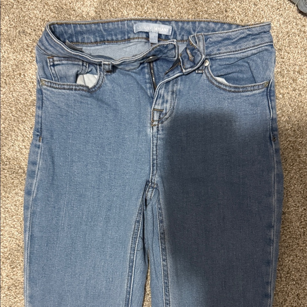 ANTONIO MELANI Light Blue Flare Jeans